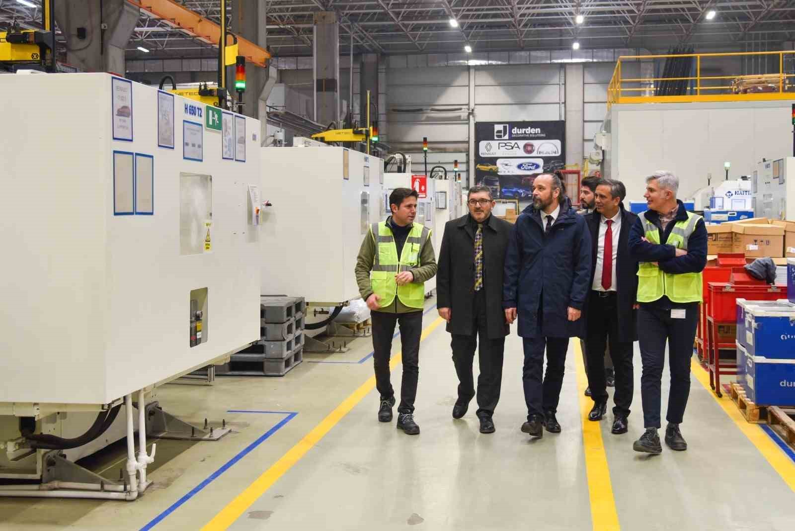 Üniversite-sanayi iş birliğinin güçlendirilmesi amaçlı ziyaret