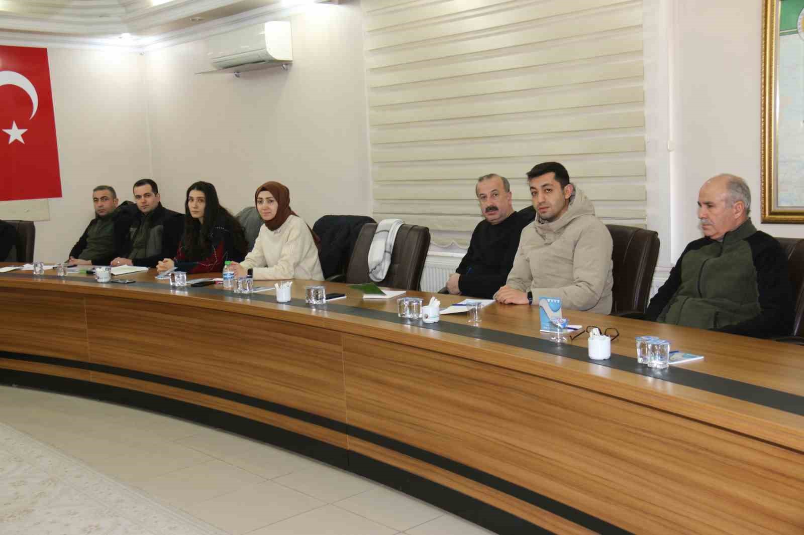 Elazığ’da kadastro değerlendirme toplantısı