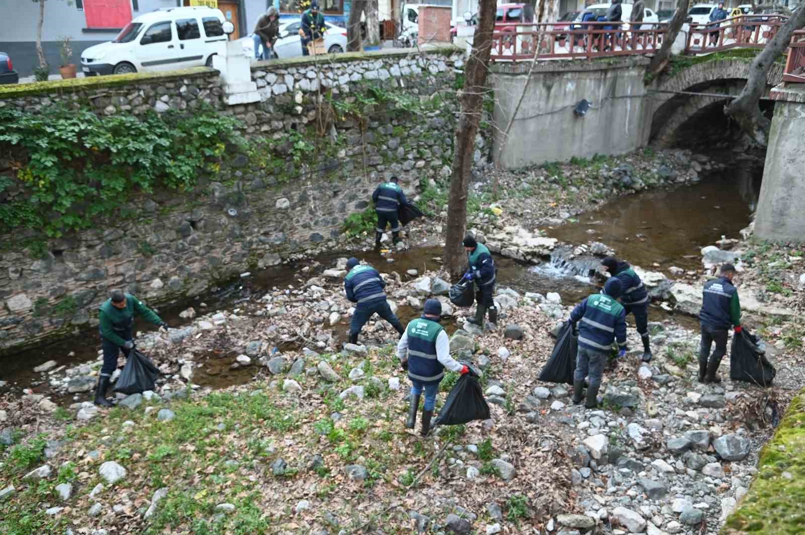 Tarihi &Ccedil;aybaşı Deresi kameralarla korunacak
