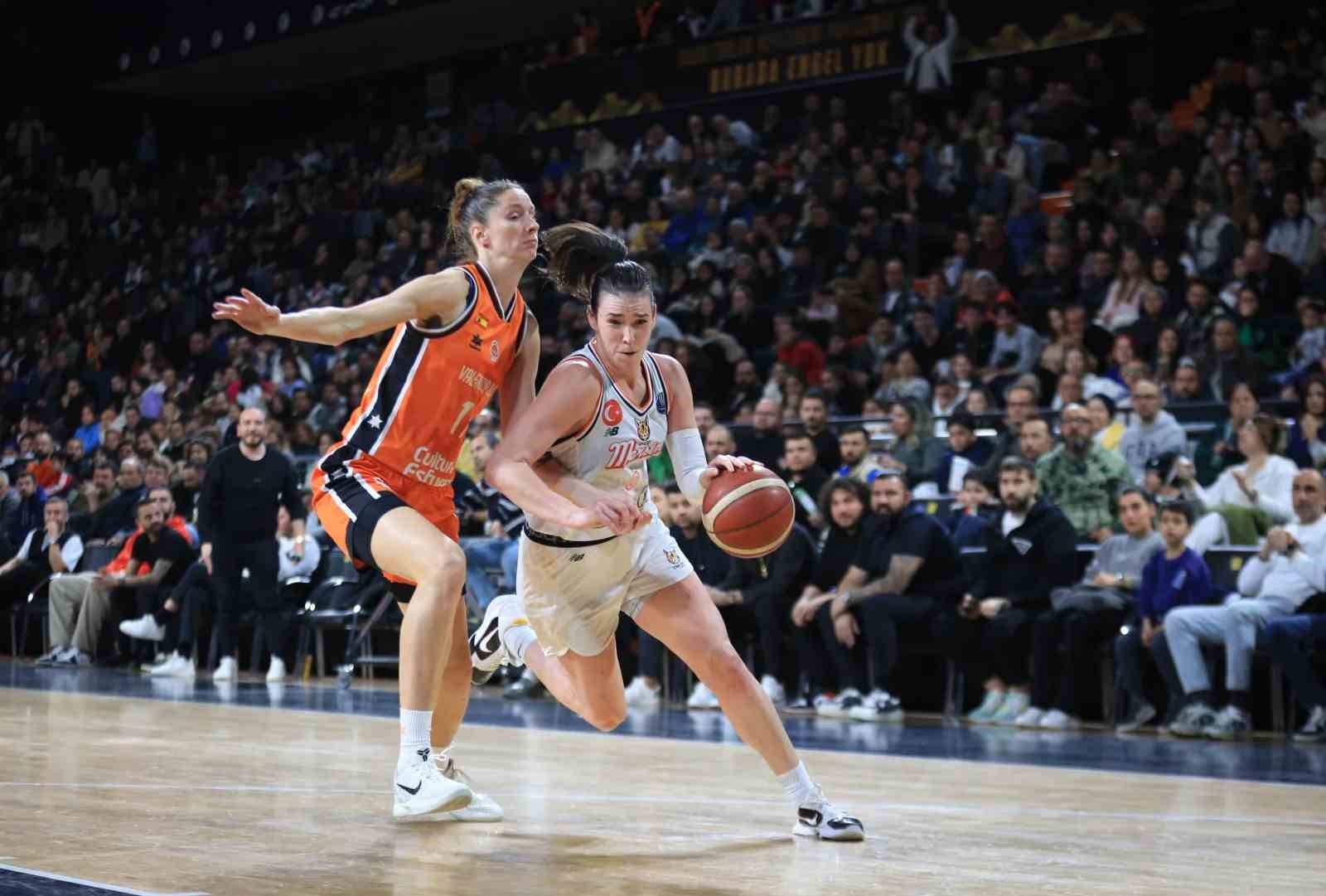 FIBA Kadınlar Euroleague: ÇBK Mersin: 92 - Valencia Basket: 77
