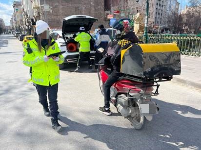 Eskişehir’de trafik denetimleri