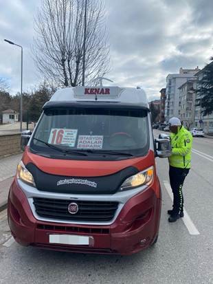 Eskişehir&rsquo;de trafik denetimleri
