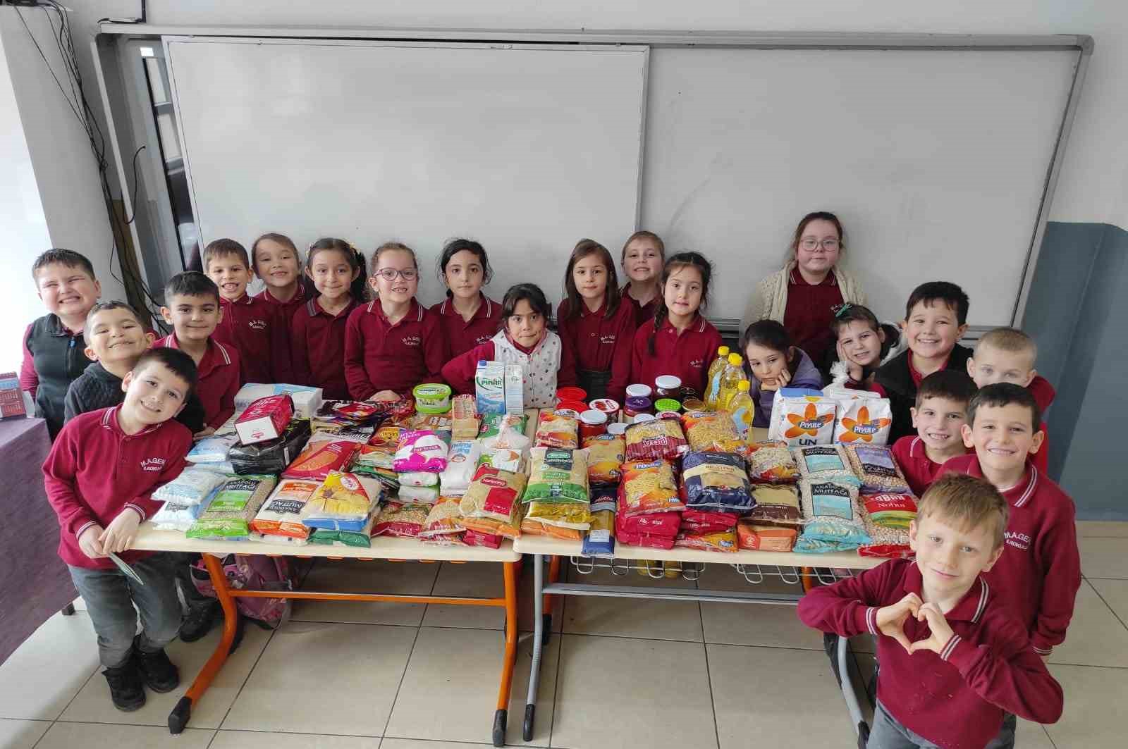 Gönen Mehmet Ahmet Genç Okulu’ndan örnek dayanışma