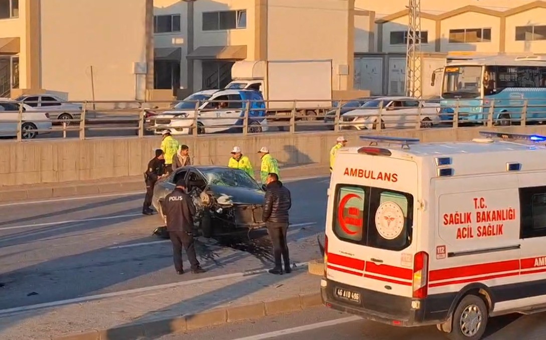 Kahramanmaraş&rsquo;ta trafik kazası: 4 yaralı
