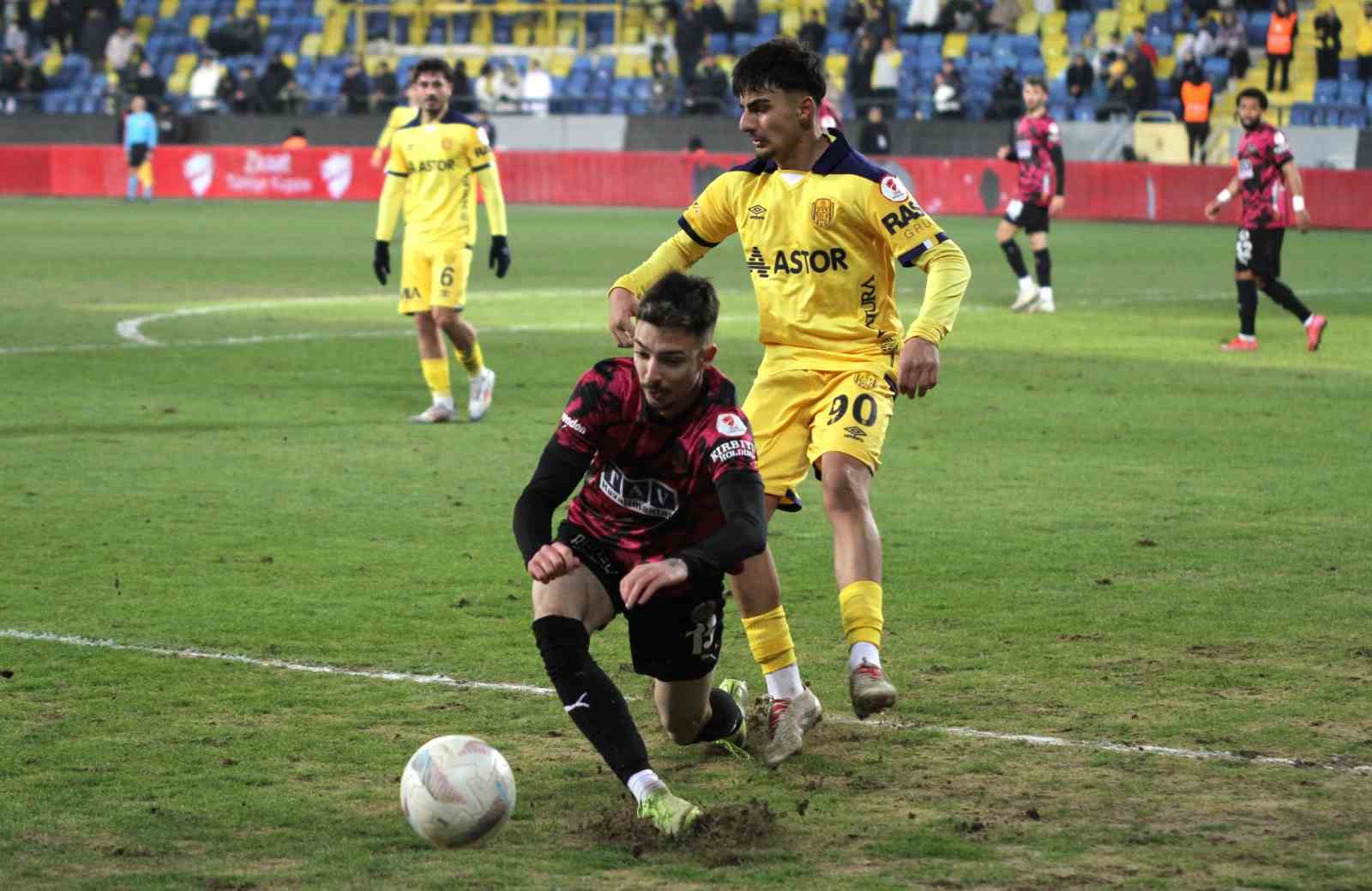 Ziraat Türkiye Kupası: MKE Ankaragücü: 1 - Alanyaspor: 1 (Maç sonucu)