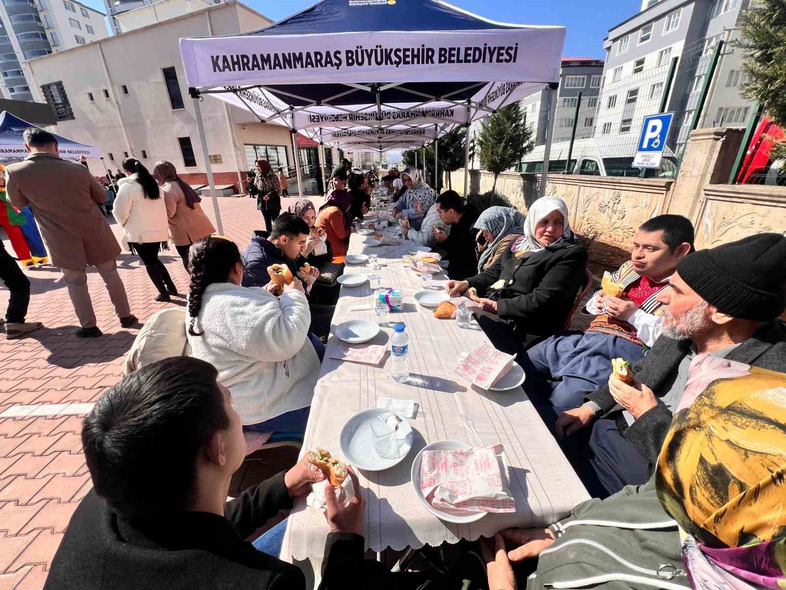 Kahramanmaraş’ta özel çocuklara özel etkinlik