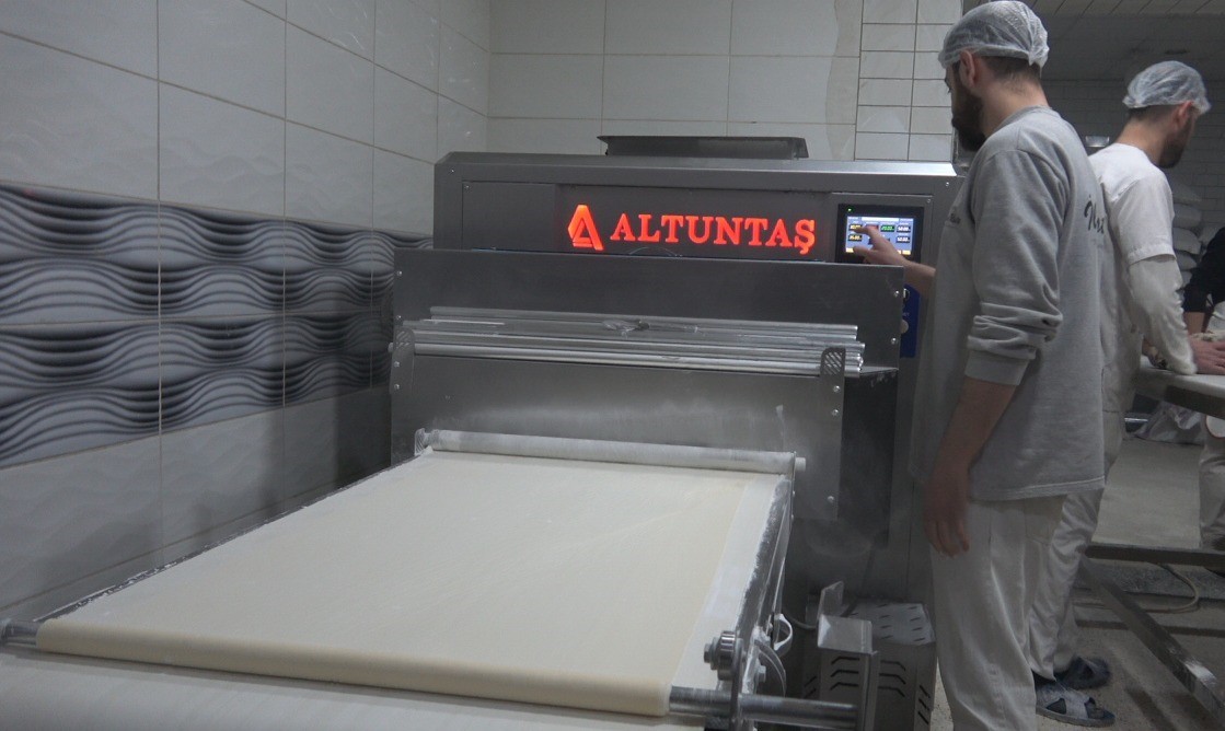 Tatlı sektöründe makineleşme kaliteyi artırıyor