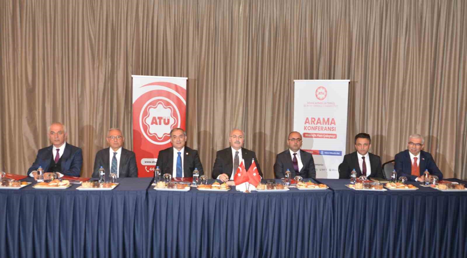 ATÜ Arama Konferansı Stratejik Plan Çalıştayı gerçekleştirildi
