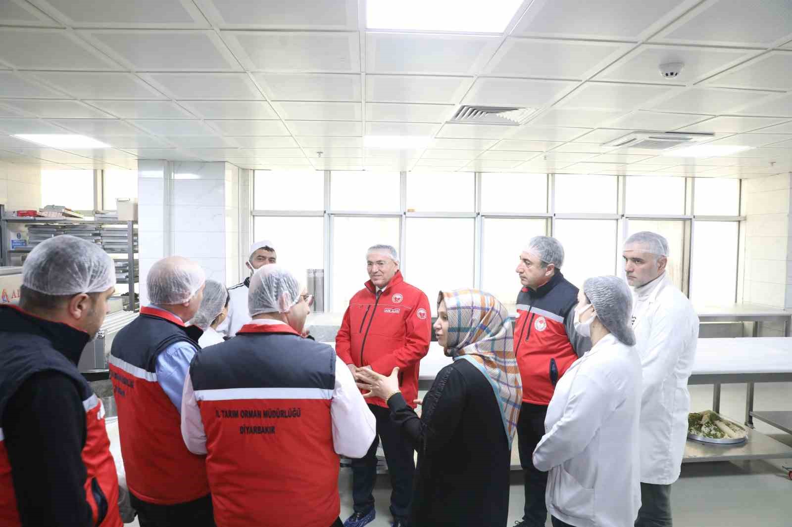 Diyarbakır Tarım ve Orman İl Müdürlüğü gıda denetimi gerçekleştirdi