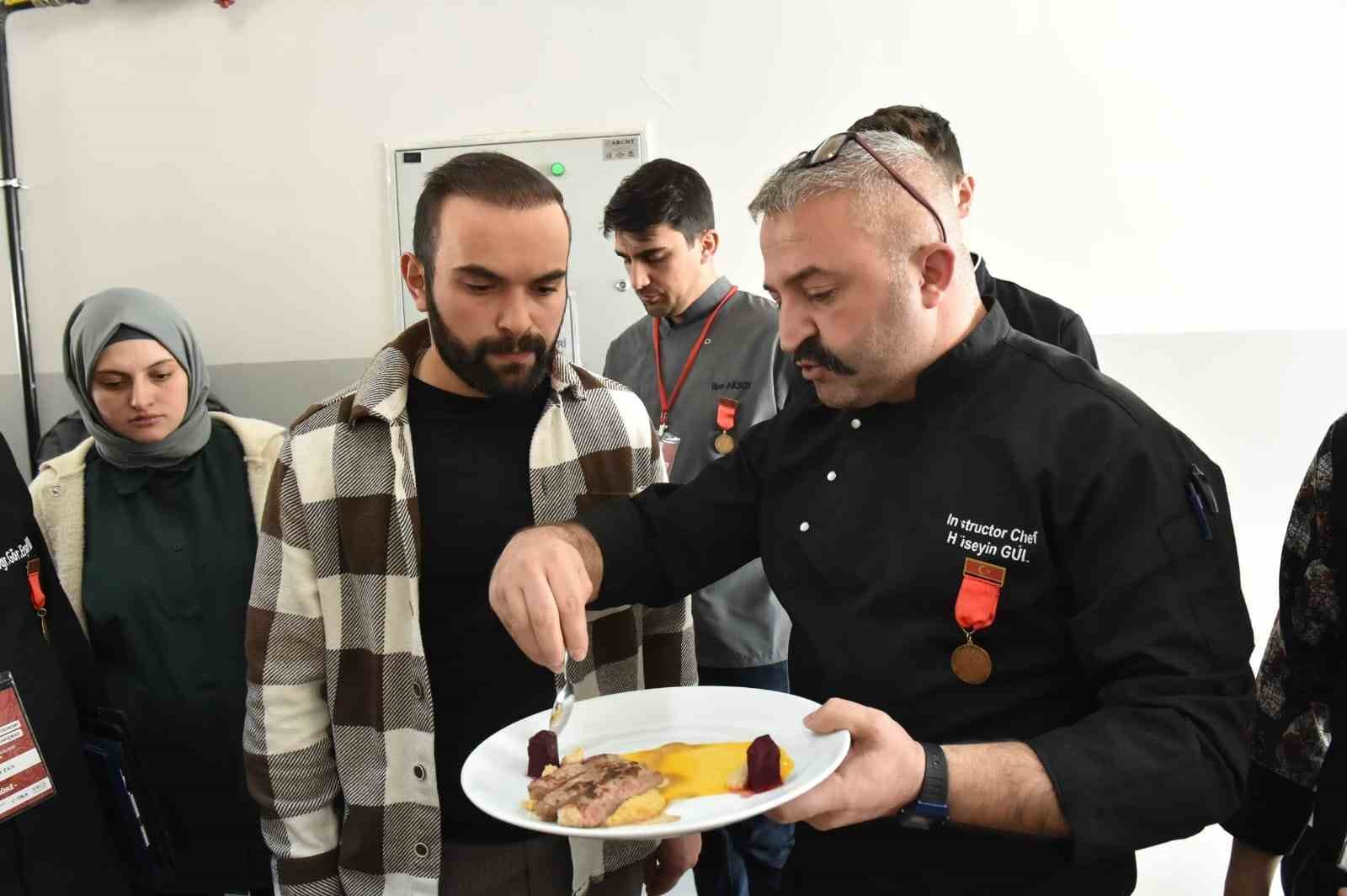 Gastronomi festivali ve aşçılık yarışması bölge finaline yapıldı
