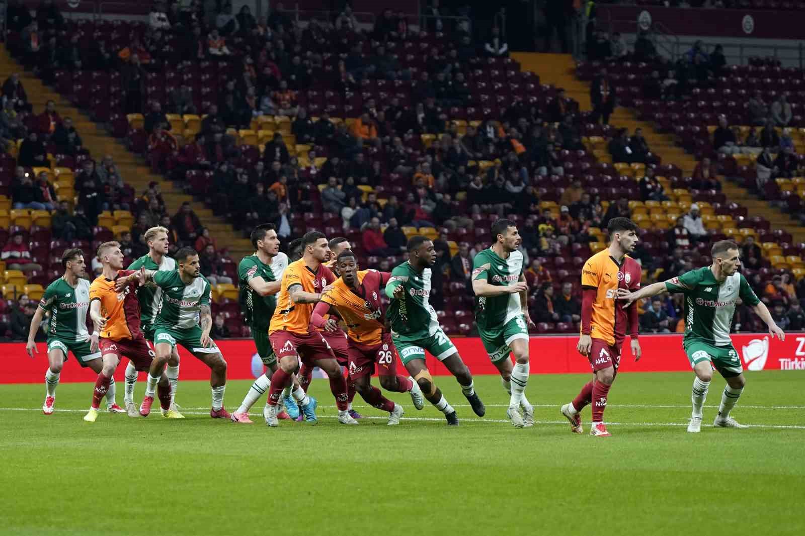 Ziraat Türkiye Kupası: Galatasaray: 0 - Konyaspor: 0 (Maç devam ediyor)
