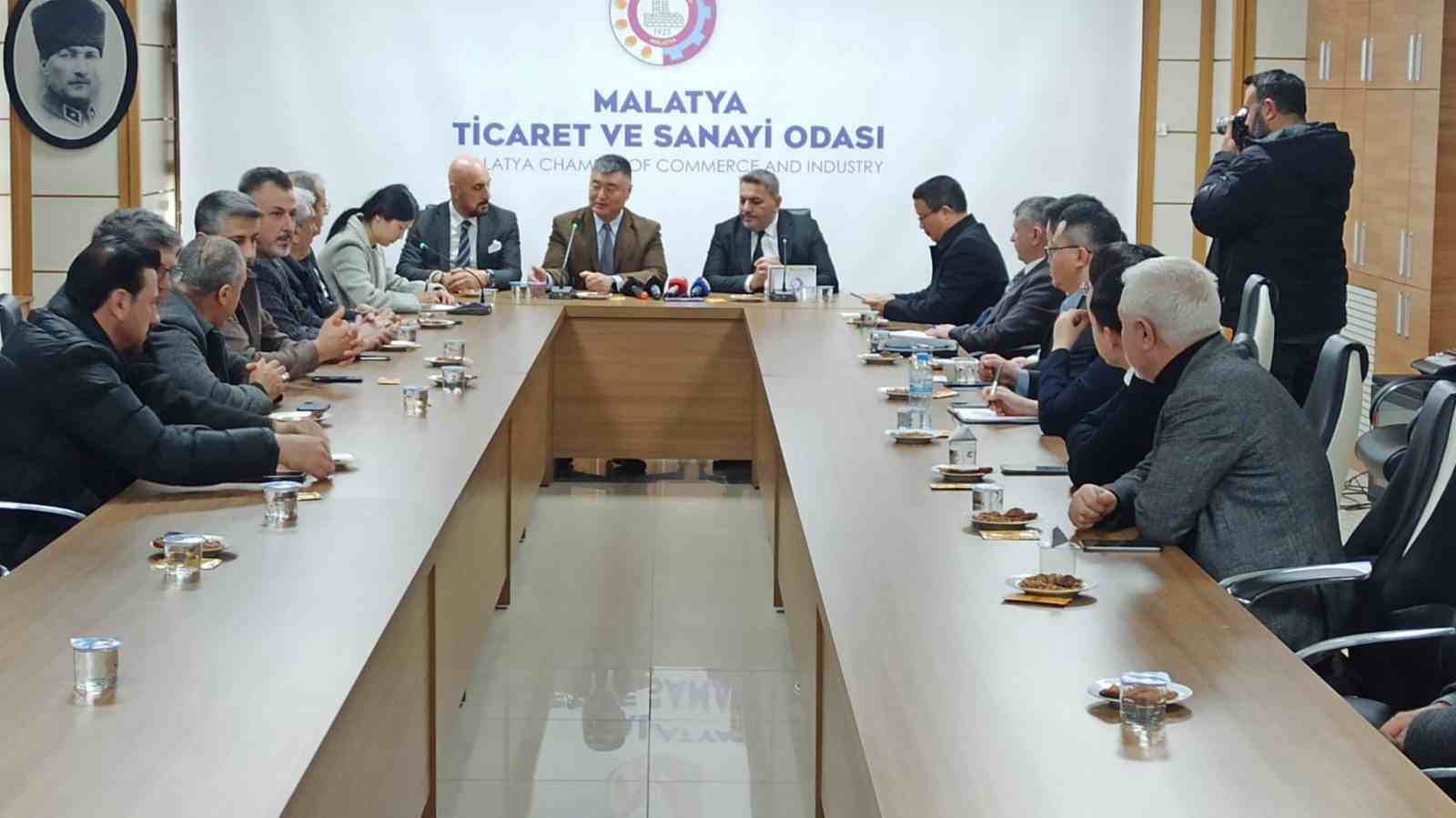 &Ccedil;in ve Malatya arasında ticaret k&ouml;pr&uuml;s&uuml; kuruluyor
