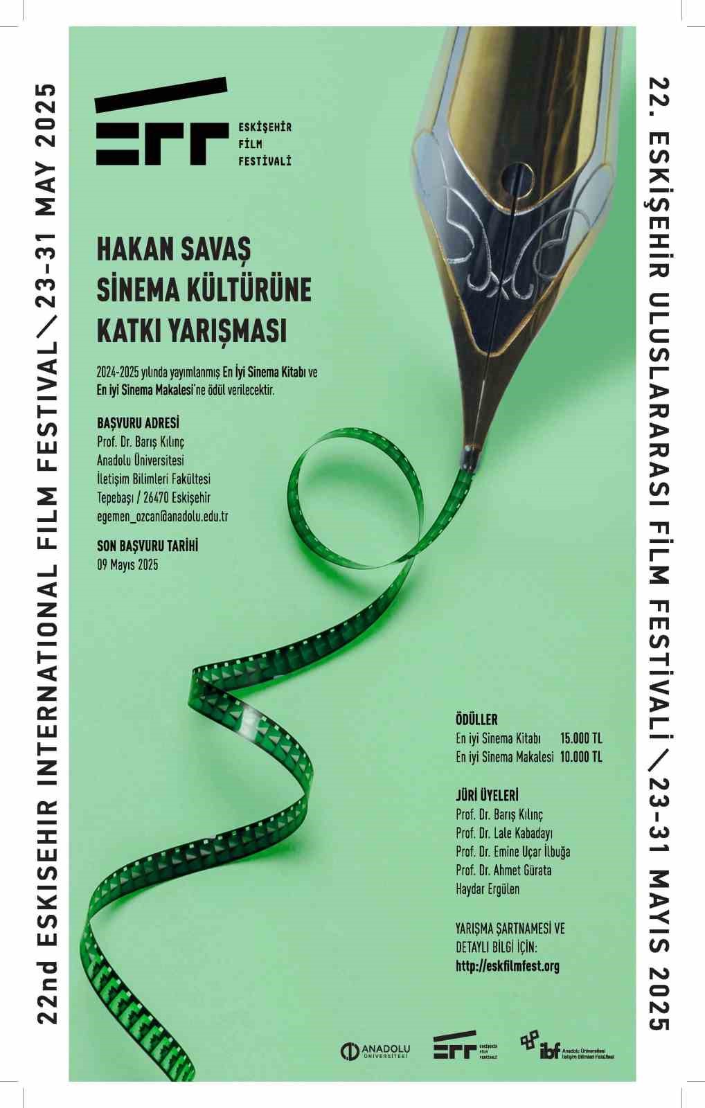 EFF 22&rsquo;nci kez sinemaseverlerle buluşmaya hazırlanıyor
