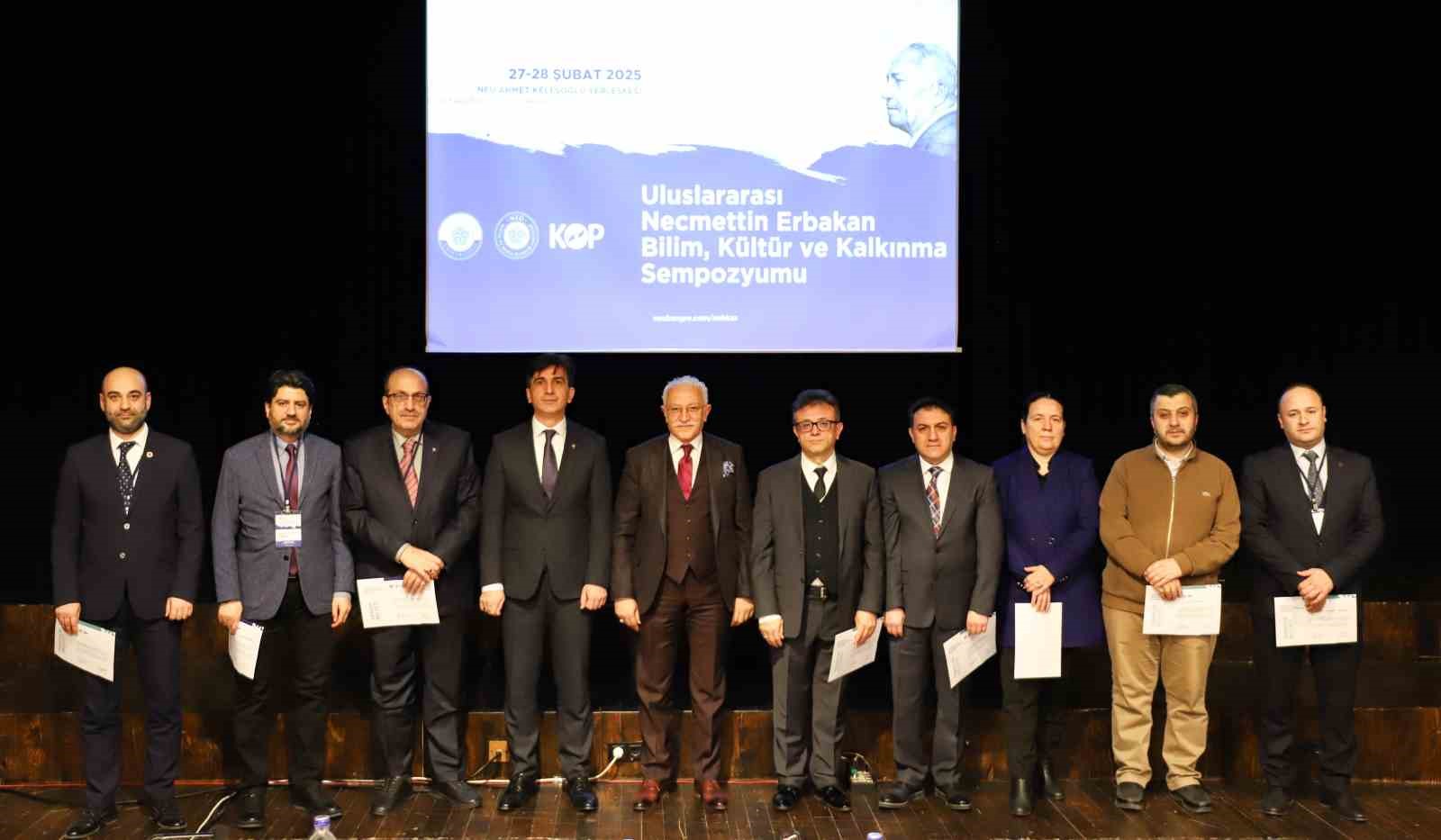 Merhum Prof. Dr. Necmettin Erbakan 2 g&uuml;n boyunca NE&Uuml;&rsquo;de konuşulacak
