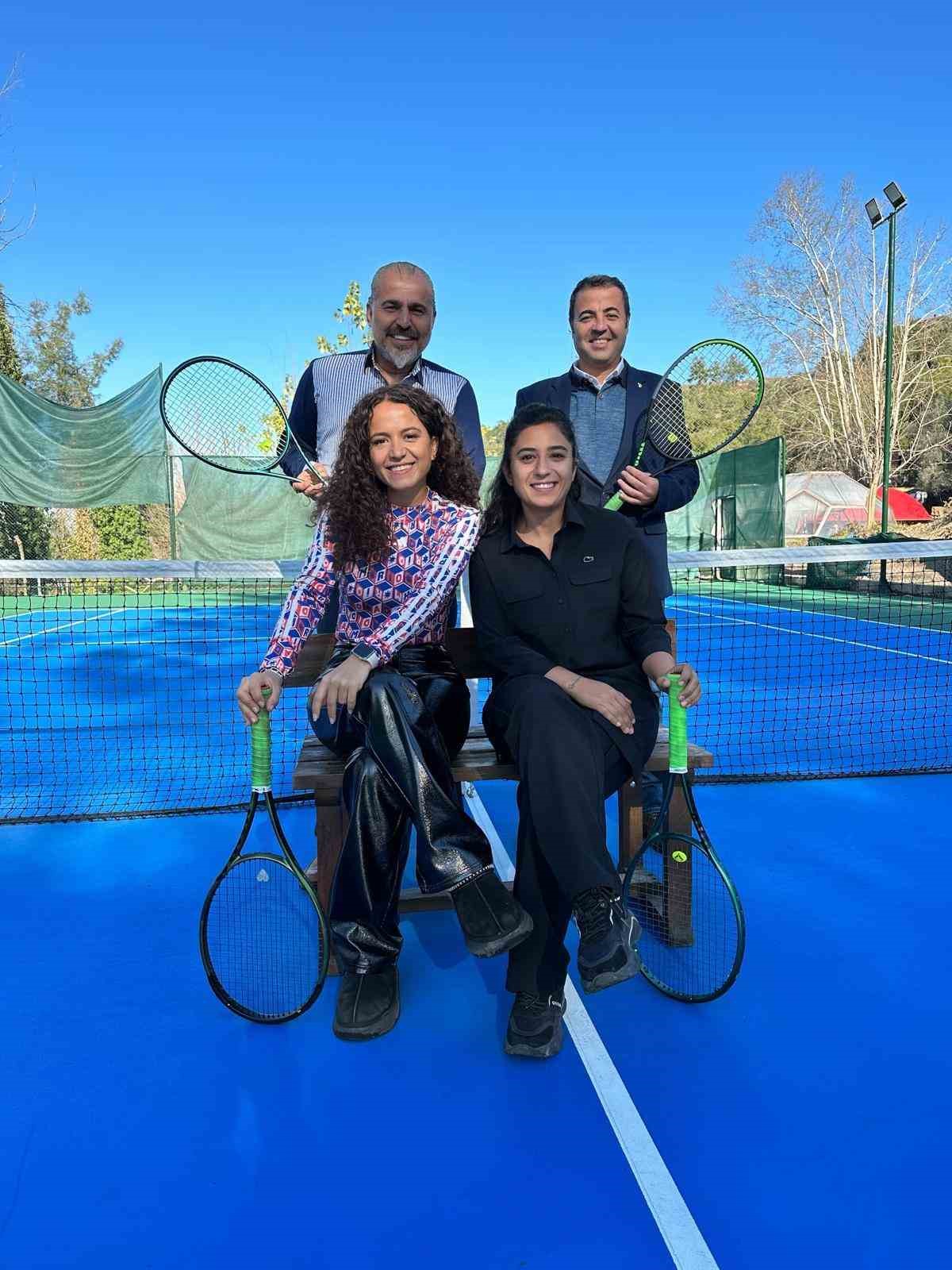 Salihli&rsquo;de tenis&ccedil;ilerden yeni kort talebi
