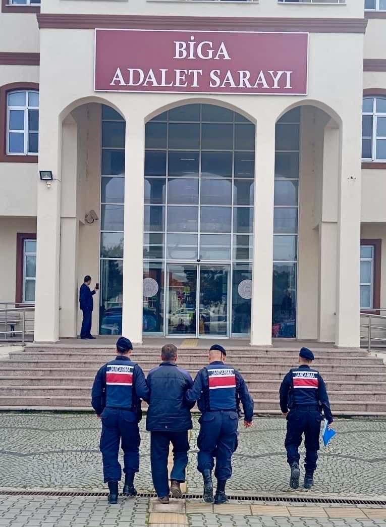 Çanakkale’de kablo hırsızı tutuklandı