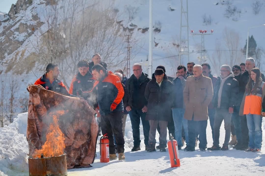 Tunceli’de ‘Yangın Farkındalık Eğitimi’ düzenlendi