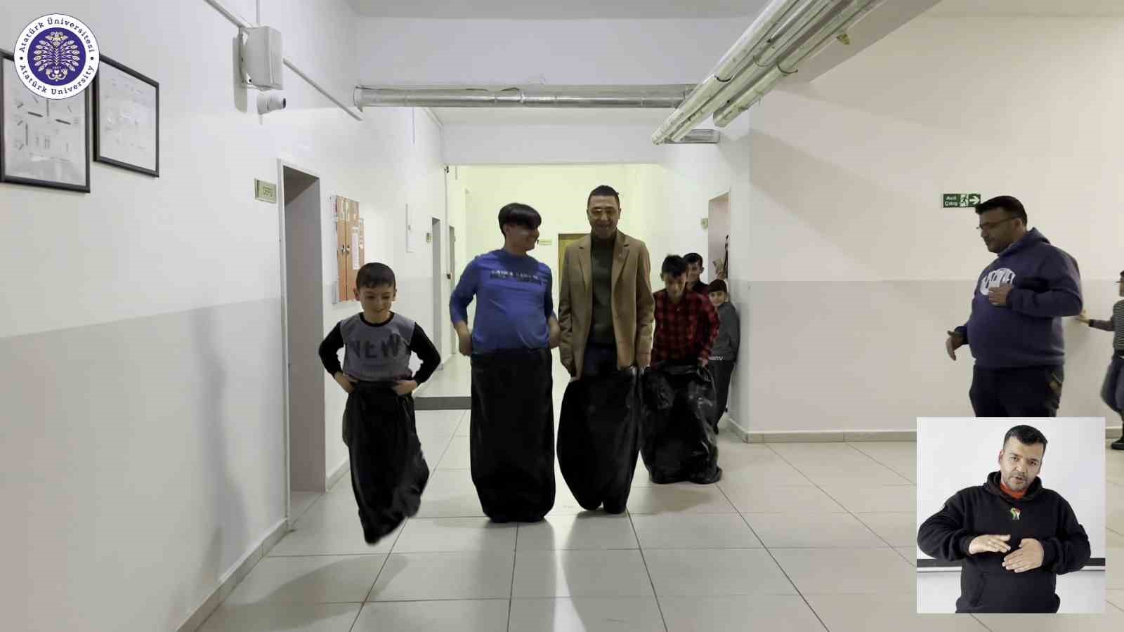 Erzurum&rsquo;da sesiz etkinlik
