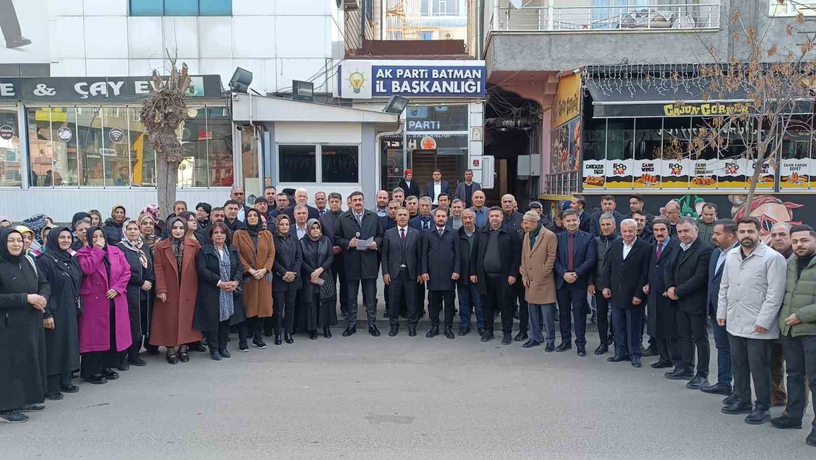 AK Parti Batman İl Başkanlığı’ndan 28 Şubat açıklaması