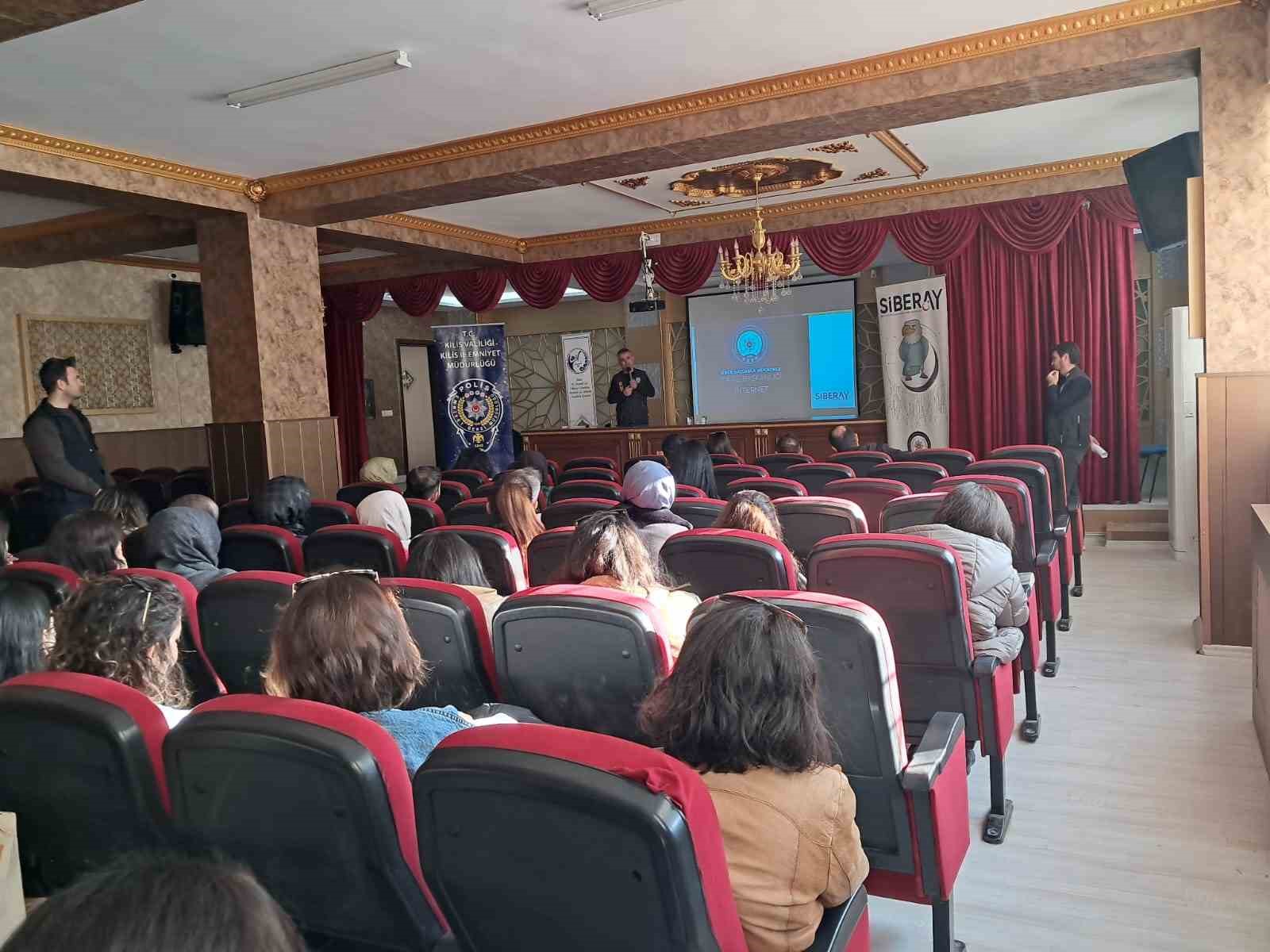 Kilis’te öğretmenlere siber güvenlik semineri düzenlendi
