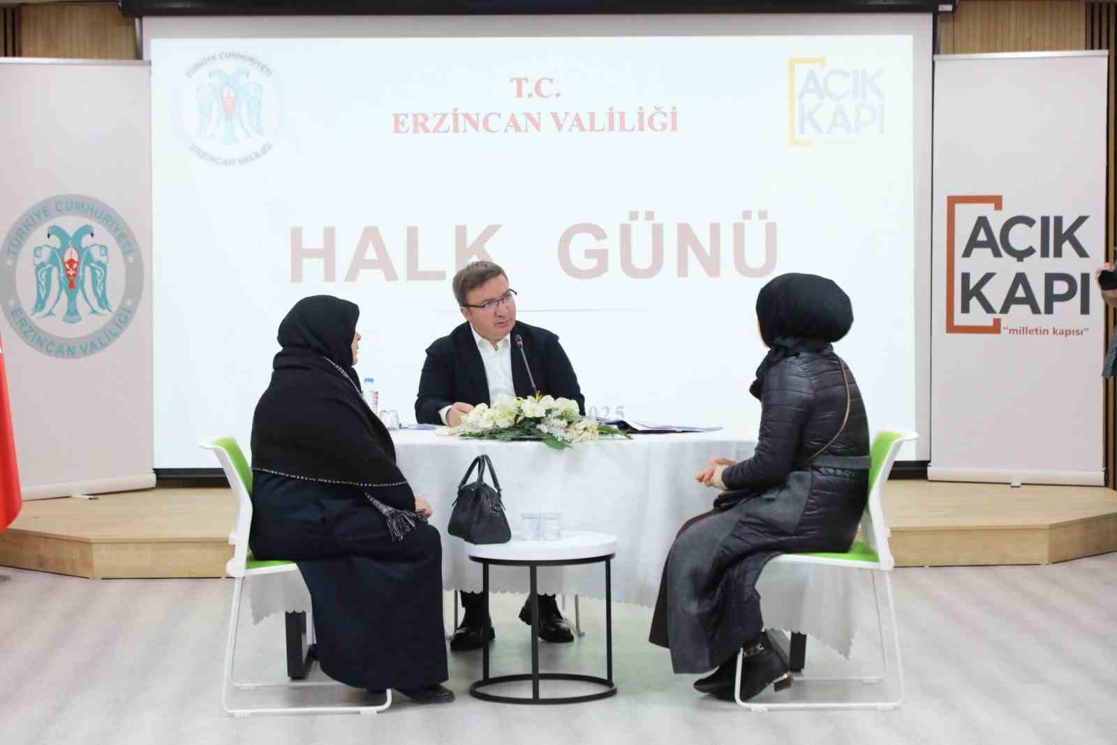 Vali Aydoğdu, "Halk Günü"nde 61 vatandaşı dinledi