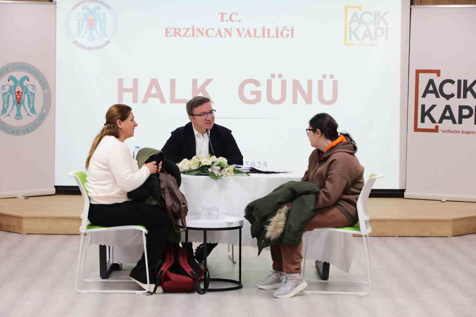 Vali Aydoğdu, "Halk G&uuml;n&uuml;"nde 61 vatandaşı dinledi
