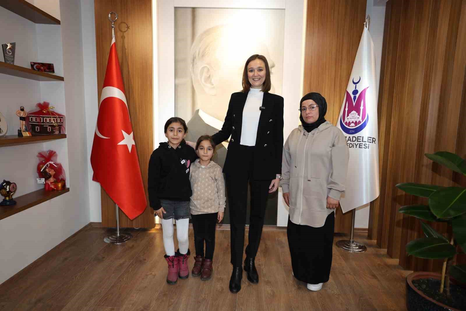 Başkan Durbay, k&uuml;&ccedil;&uuml;k Nehir&rsquo;e verdiği s&ouml;z&uuml; tuttu
