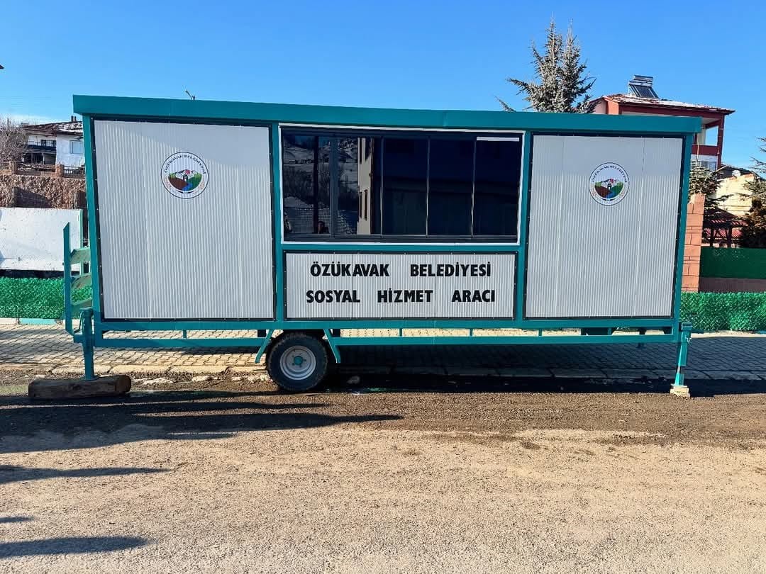 Özükavak Belediyesi sosyal hizmet aracı hizmete sunuldu