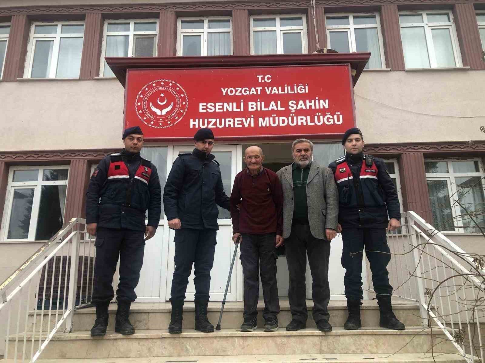 Yozgat’ta kaybolan 78 yaşındaki huzurevi sakini, ekiplerce bulundu