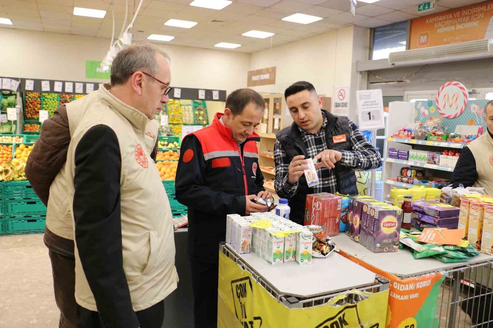 Erzincan’da gıda satış noktaları ve ramazan kolileri denetlendi
