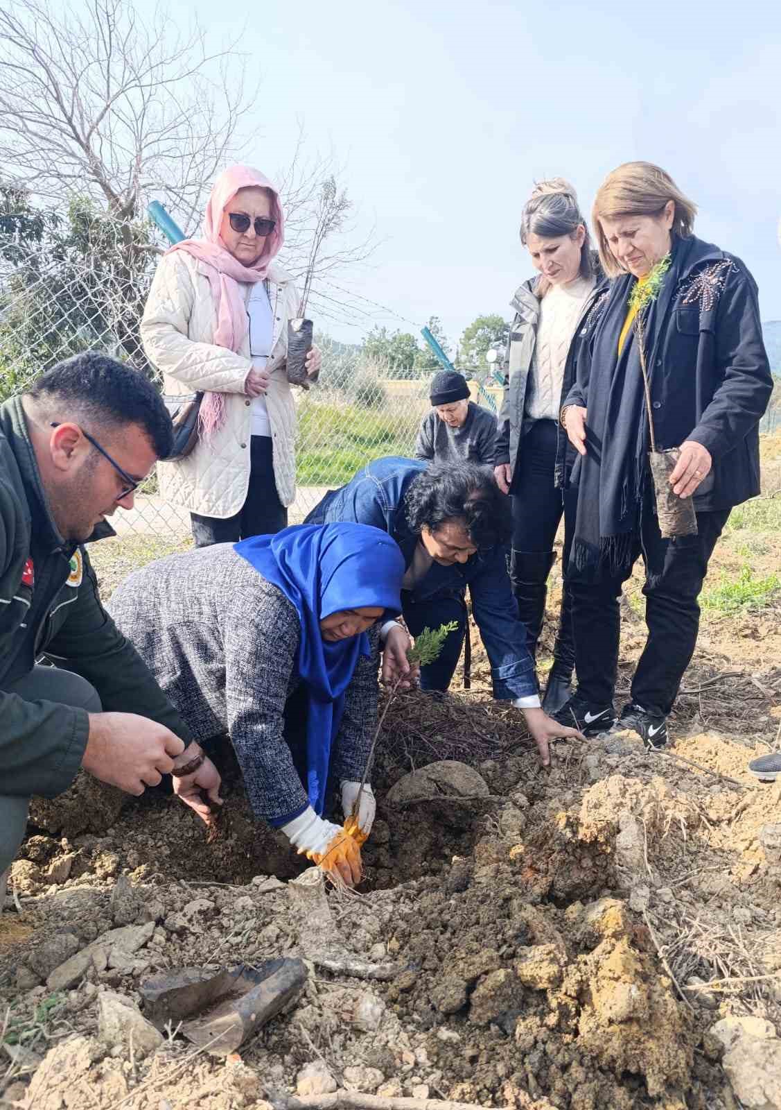 Anamur’da mezarlıklar ağaçlandırılıyor
