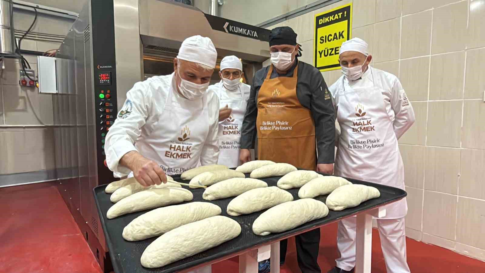 Tokat halk ekmek fabrikası üretime başladı