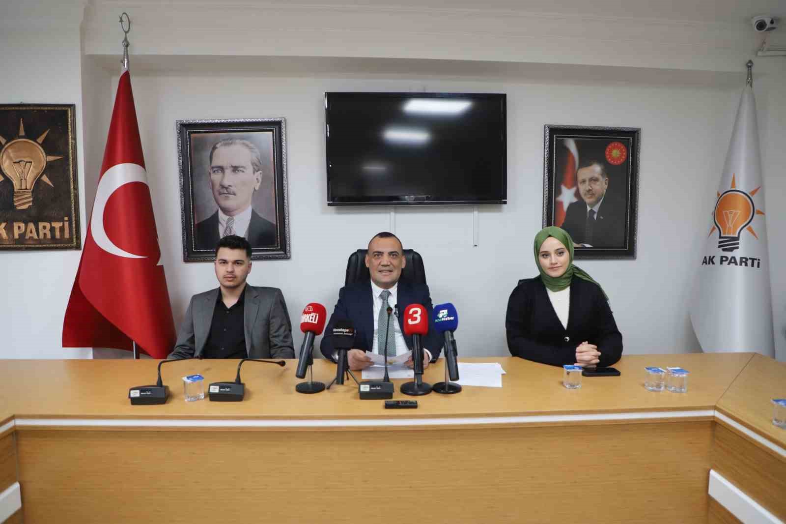 Başkan Ekici: "AK Parti darbe ve vesayet odaklarını teker teker bozguna uğratmıştır"
