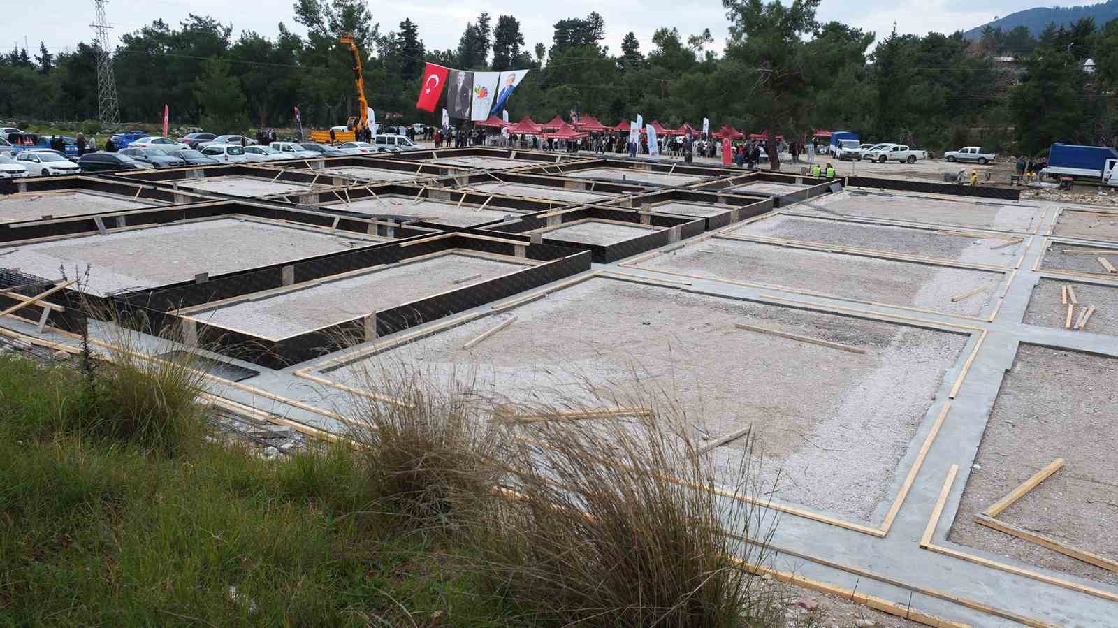 Tekirova Kapalı Pazar Yeri&rsquo;nin temeli atıldı
