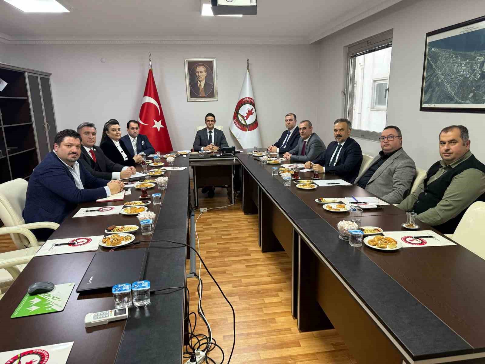 OSB geliştirme &ccedil;alışmaları i&ccedil;in paydaşlar bir arada

