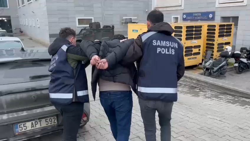 Samsun’da 32 yıl hapis cezasıyla aranan şahıs yakalandı