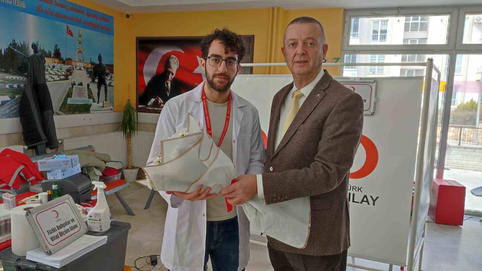 Öğrencilerden Ramazan ayı öncesi azalan kan stoklarına anlamlı katkı