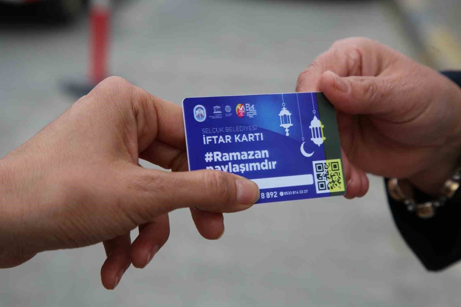 Selçuk’ta Ramazan dayanışması İftar Kart ile başladı