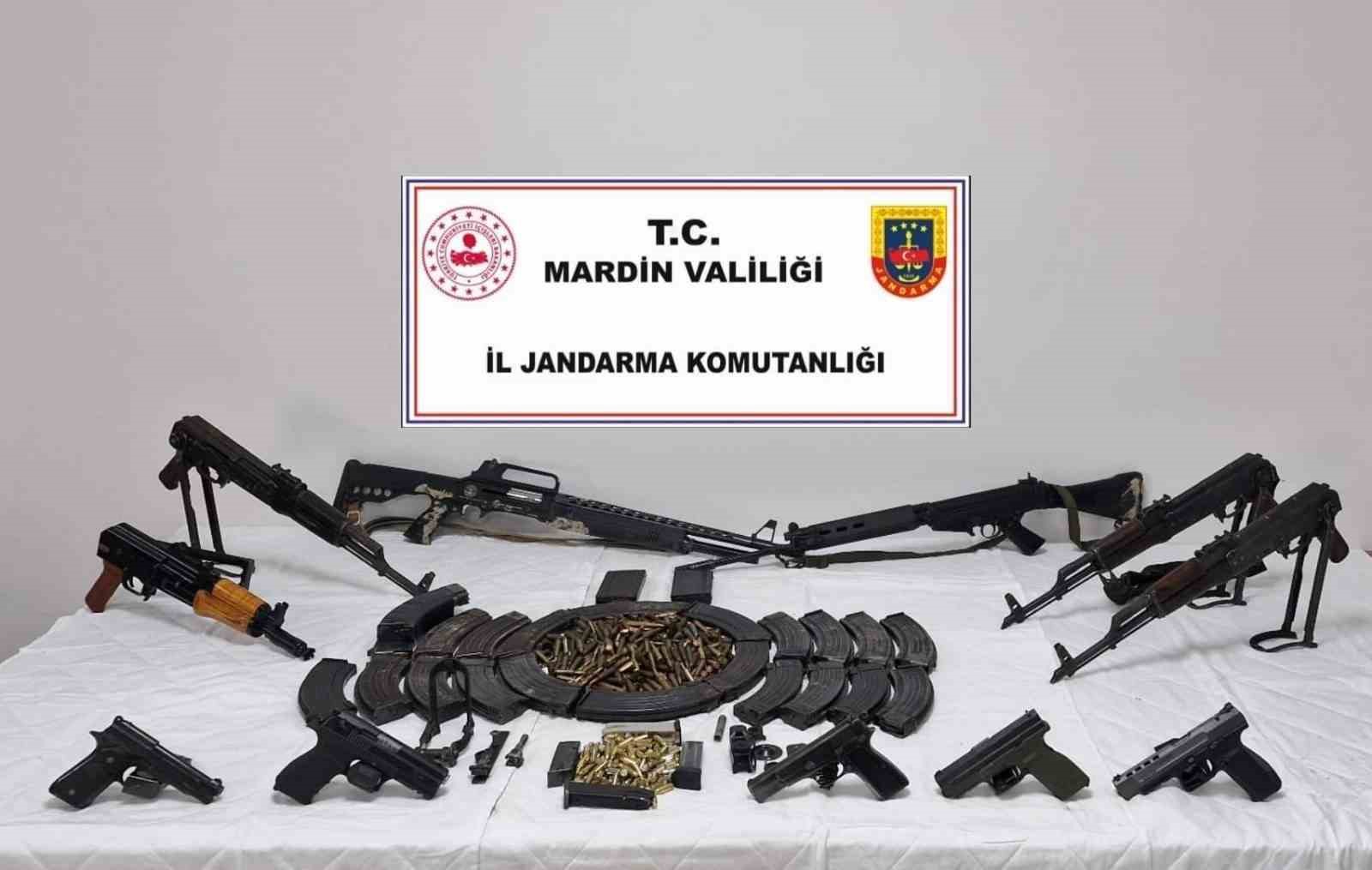 Mardin’de silah kaçakçılığı operasyonu: 3 şahıs yakalandı