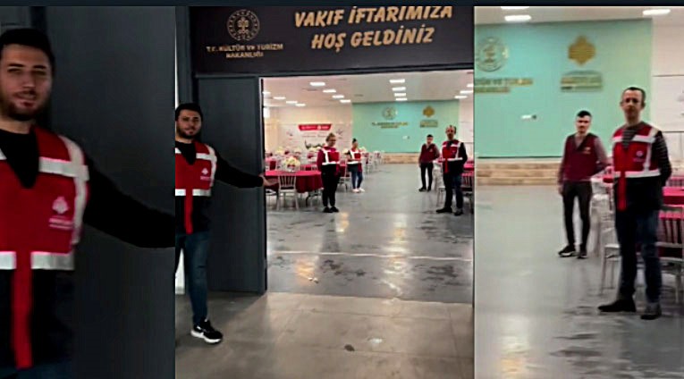 Vakıflar Edremit’te bu yıl ilk kez iftar sofrası kurdu
