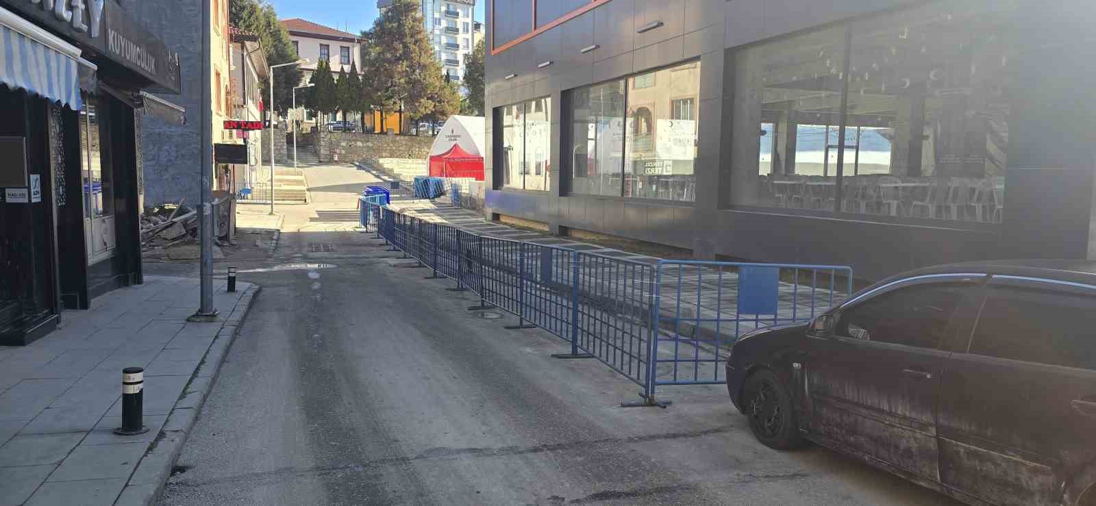 Esnaftan park yeri tepkisi