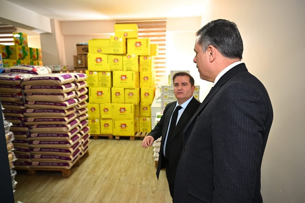 Vali &Ccedil;ift&ccedil;i, Paland&ouml;ken Bakım Merkezi&rsquo;ni ziyaret etti
