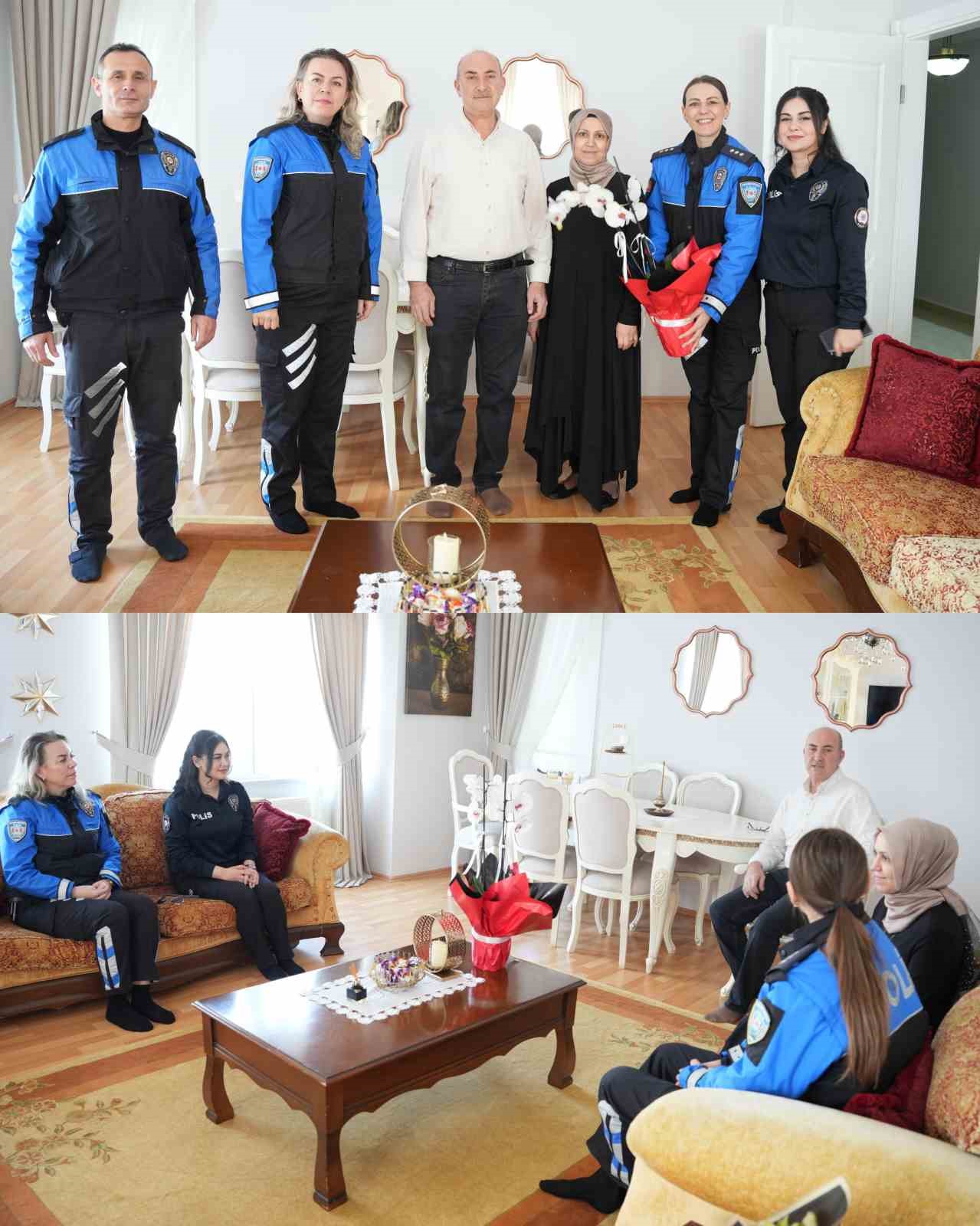 Tekirdağ Emniyeti&rsquo;nden meslekte ve ailede &rsquo;en&rsquo;lere vefa
