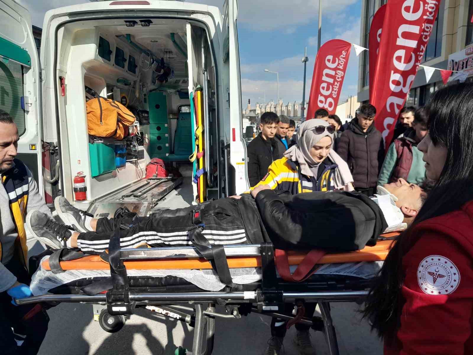 Konya’da trafik kazası: 2 yaralı