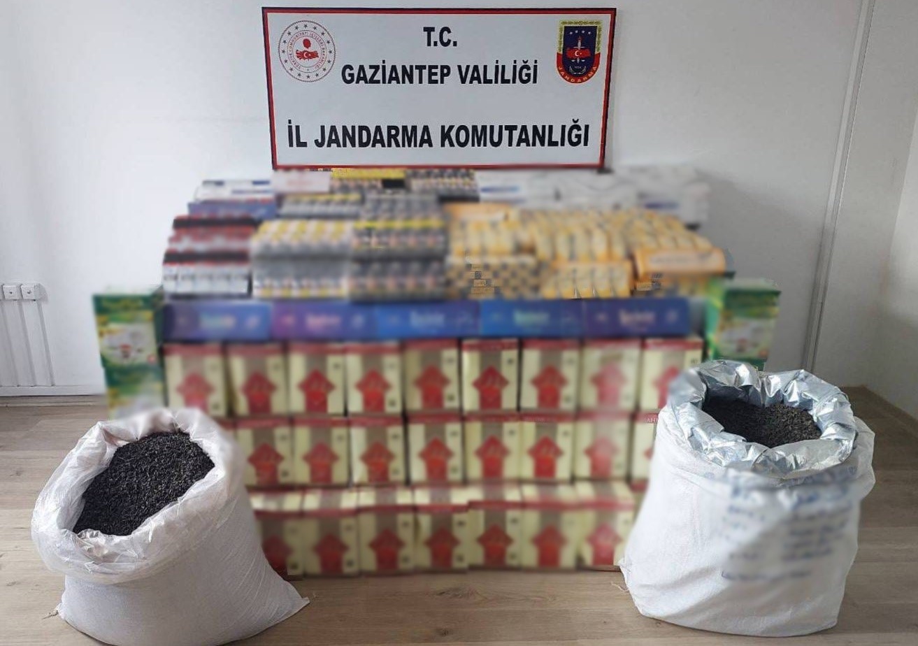 Gaziantep’te 2,5 milyon TL değerinde kaçak malzeme ele geçirildi