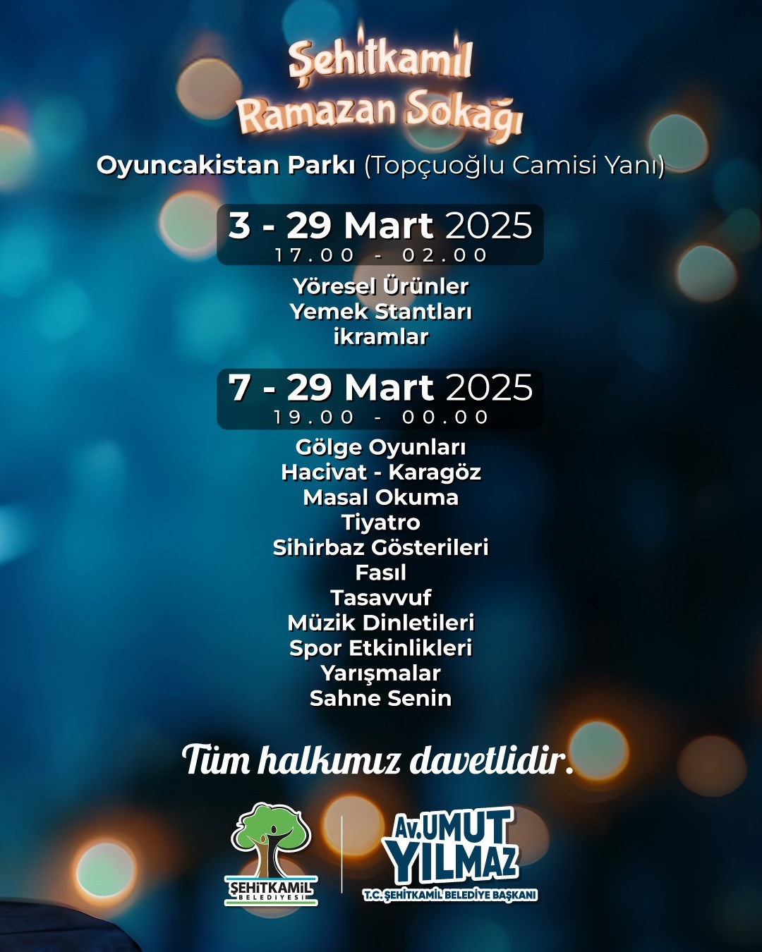 Ramazan&rsquo;ın kalbi Şehitkamil&rsquo;de atacak
