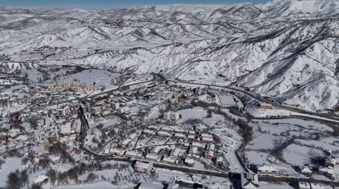 Bitlis’in doğal güzellikleri havadan görüntülendi