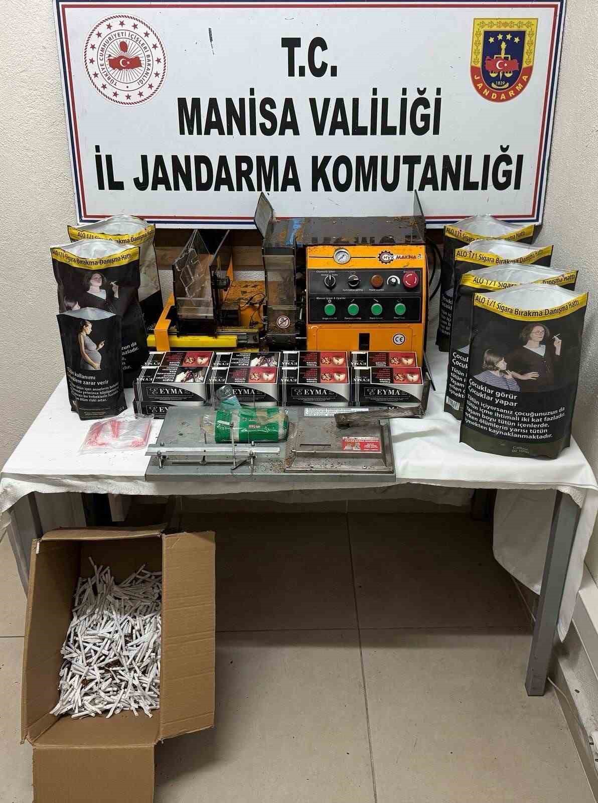 Akhisar’da kaçak tütün operasyonu