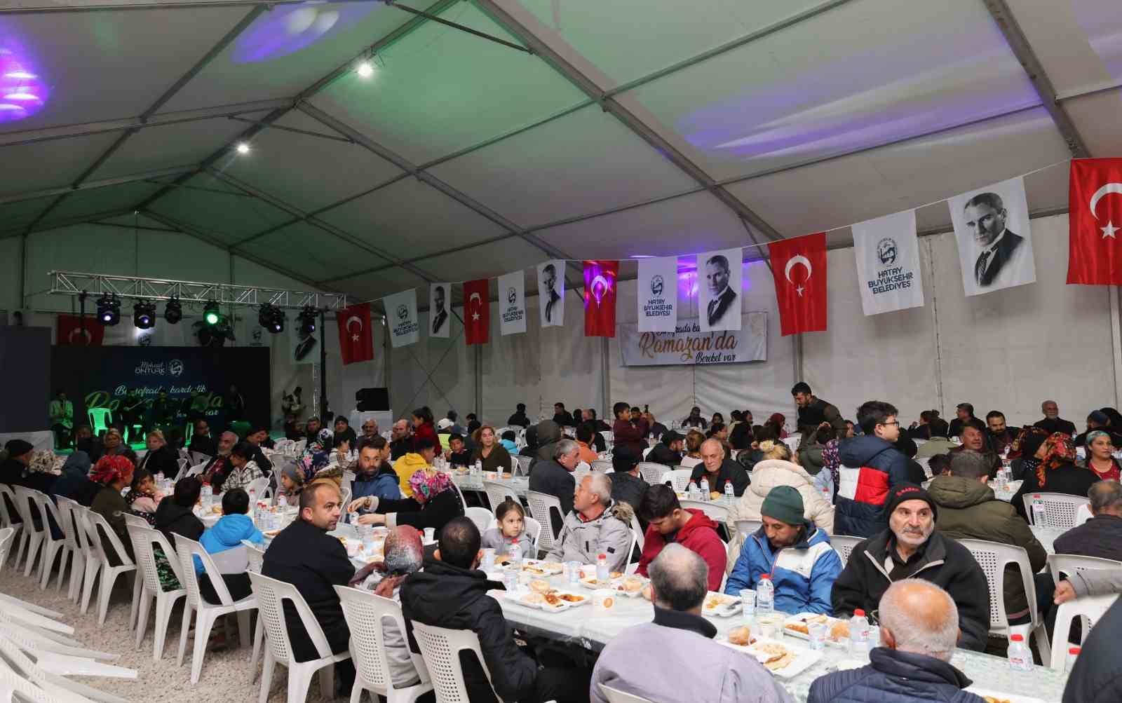 Ramazan coşkusu Hatay’da yaşanıyor