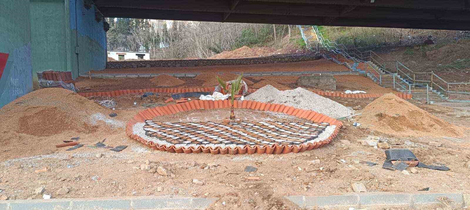 Tavşancıl’daki viyadüğe estetik dokunuş
